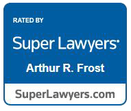 Rated by | super lawyers | Arthur R. Frost | superlawyers.com